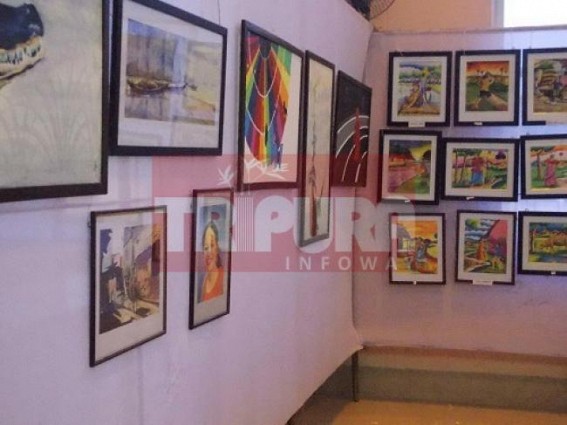 2nd solo art exhibition inaugurated at Kamalpur